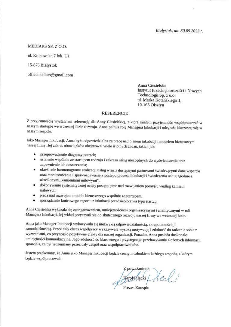 Rekomendacja Anna Ciesielska_MediArs.pdf