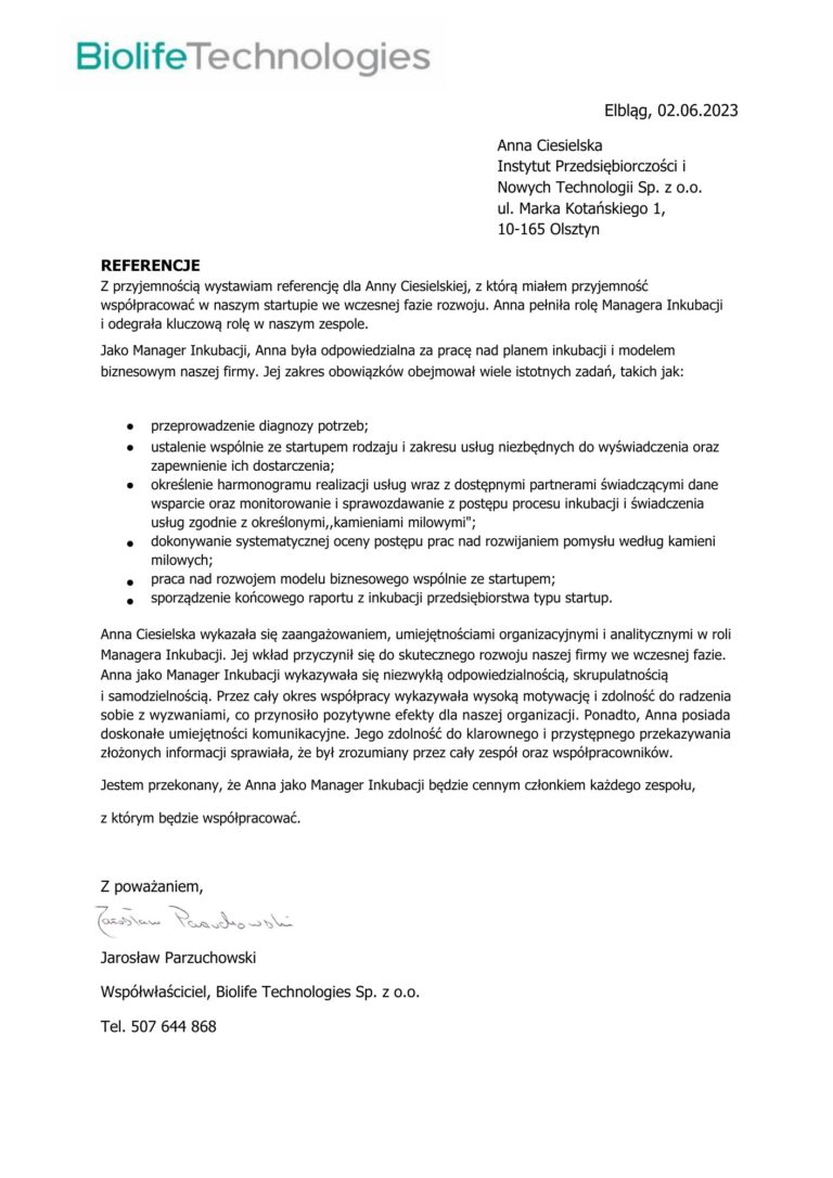 referencje - Anna Ciesielska_BIOLIFE.pdf