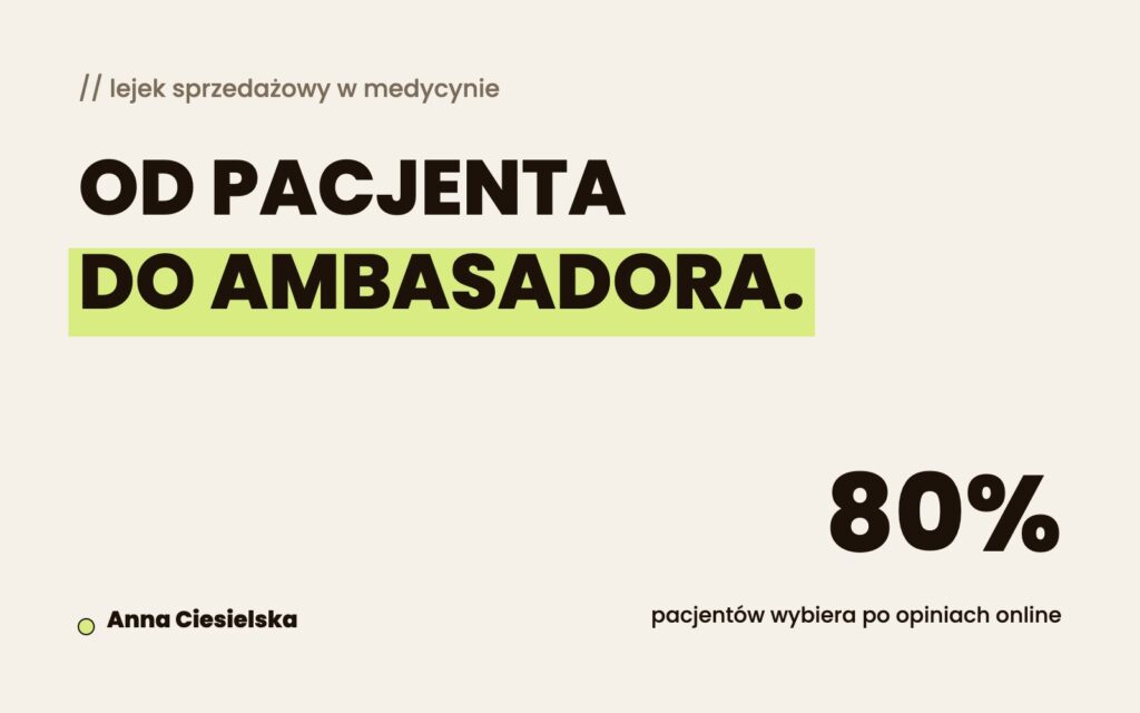 Lejek sprzedażowy w usługach medycznych